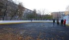 В Иркутске завершили первый этап реконструкции хоккейного корта на улице Пискунова