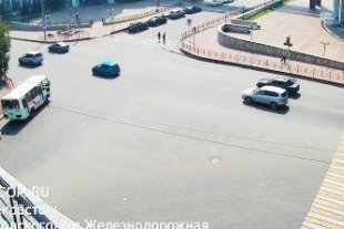 Перекресток ул. Маяковского - ул. 2-я Железнодорожная