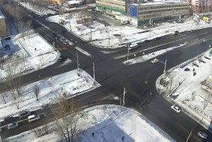 г.Братск, пересечение бульв.Космонавтов-просп.Ленина