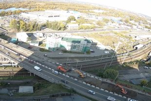 Иркутный мост - ул.Джамбула, реконструкция путепровода