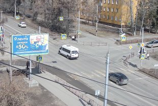 г.Иркутск, пересечение ул.Лермонтова и ул.Мелентьева