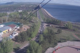 г.Братск, плотина ГЭС
