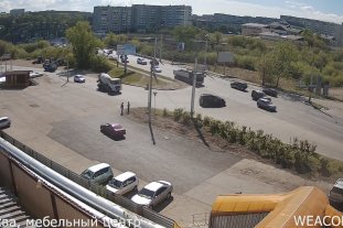 Мебельный центр «Москва», вид на мкр. Первомайский