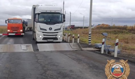 В Тулунском районе задержали пьяного дальнобойщика, грубо нарушившего ПДД