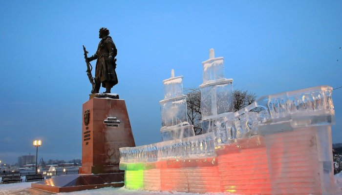 На этой неделе в Иркутске снесут ледяные фигуры