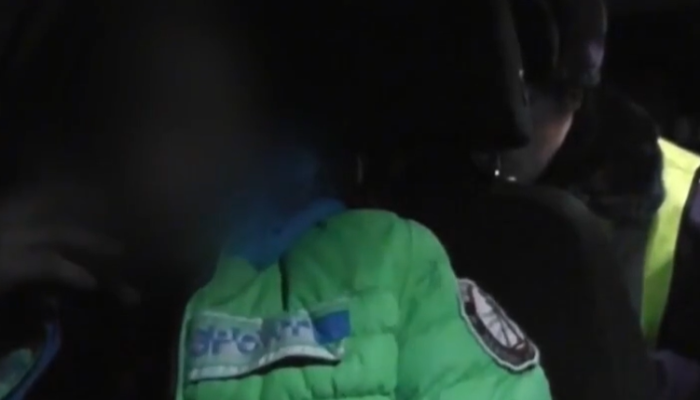 В ходе погони был задержан нарушитель ПДД в Заларинском районе (Видео)