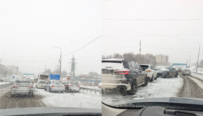На участке Байкальского тракта произошло несколько ДТП. Новость обновлена
