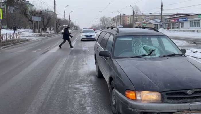 Школьницу сбили на пешеходном переходе в Ангарске