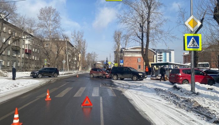За прошедшую неделю в Иркутске и Иркутском районе произошло 14  ДТП