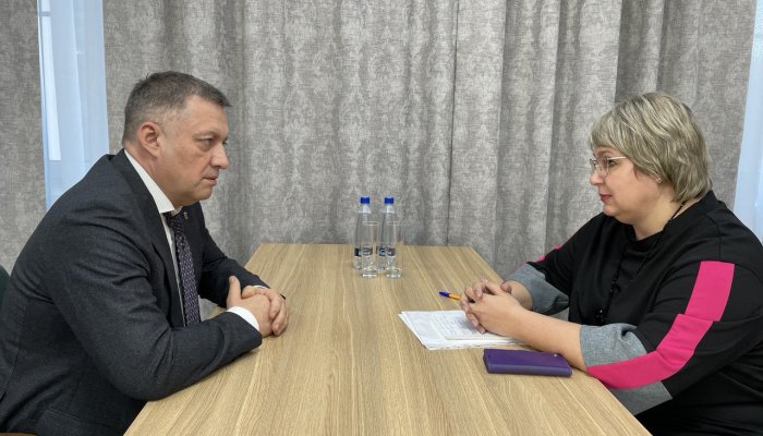 Кобзев встретился с и. о. главы администрации Тулуна