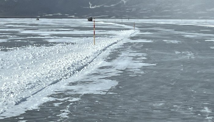 На Байкале закрыта переправа до Ольхона
