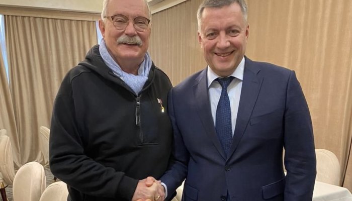 Режиссер Никита Михалков приехал в Иркутскую область