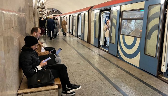 В новогодние каникулы жители Иркутска чаще становятся пассажирами московского метро