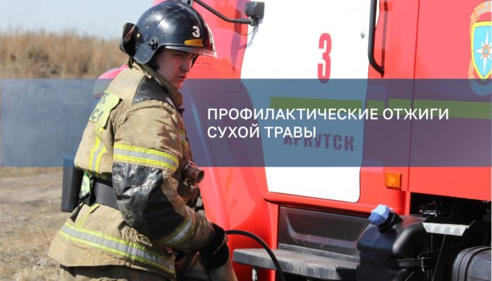 В Октябрьском округе Иркутске 26 апреля пройдут отжиги сухой травы