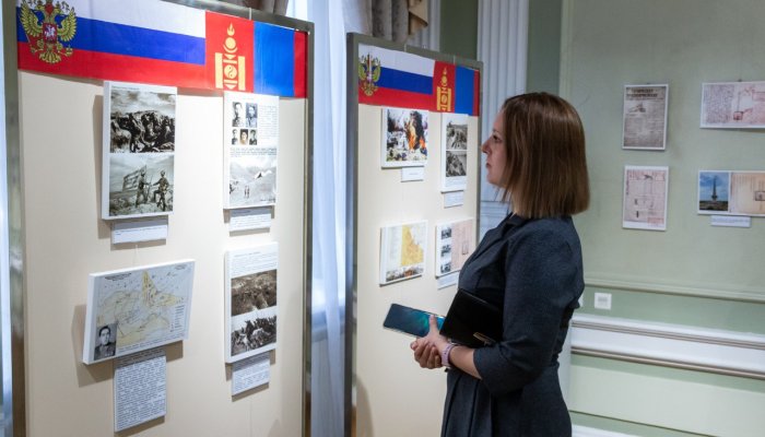 Монгольская выставка о Победе на реке Халхин-Гол открылась в музее Иркутска