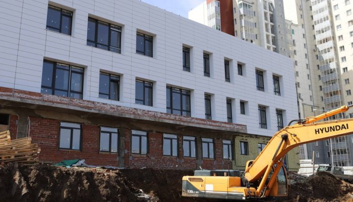 В Иркутске в Нижней Лисихе продолжается строительство детского сада