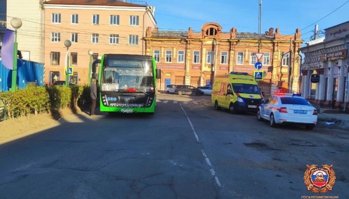 В Иркутске произошло смертельное ДТП с участием муниципального автобуса