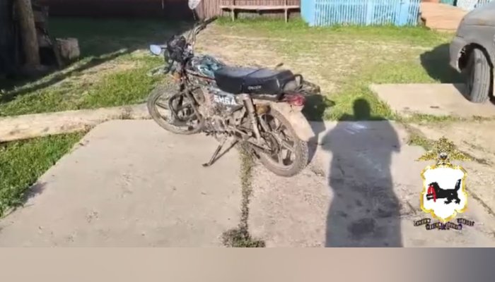 В Черемхово подросток на мотоцикле попал в ДТП