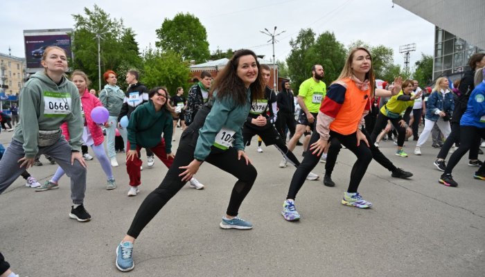 В Иркутске прошел забег «Зеленый марафон»