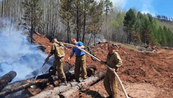 Три лесных пожара действует в Приангарье