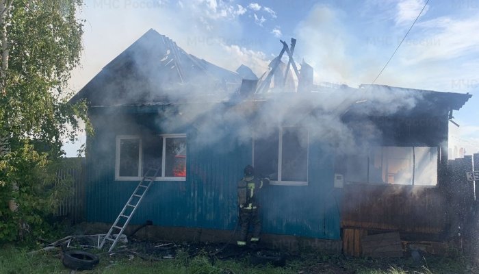 Две женщины погибли на пожаре в Усолье-Сибирском