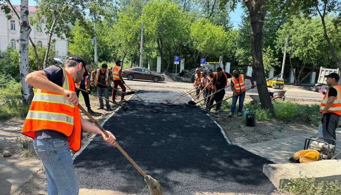 На семи улицах Иркутска ремонт выполнен более чем на половину