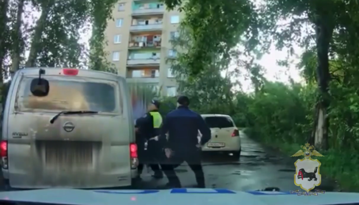 В Ангарске задержали пьяного лихача