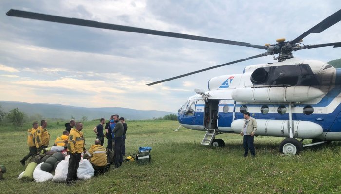 Восемь лесных пожаров потушили в Иркутской области