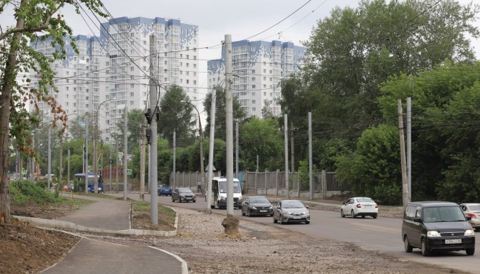 Подрядчика обязали устранить недочеты по ремонту улицы Академической в Иркутске