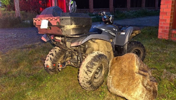 В Иркутске двое детей на квадроцикле попали в аварию