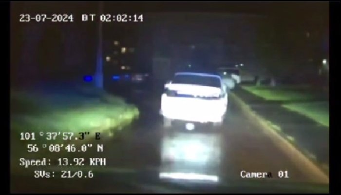 Братчанин попытался убежать от ДПСников после погони на автомобиле