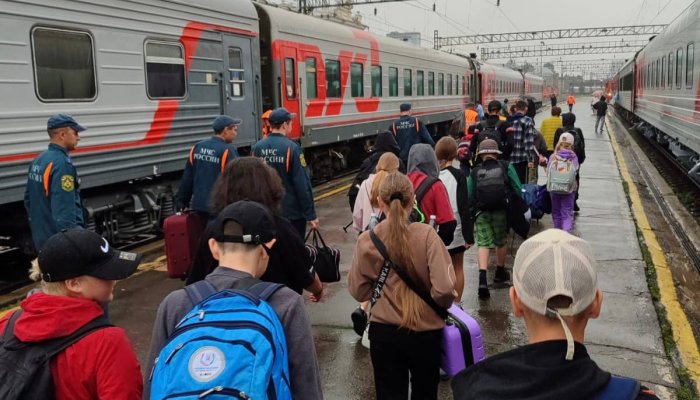 В Приангарье приехали 24 ребенка из Омской области, пострадавшей от наводнения