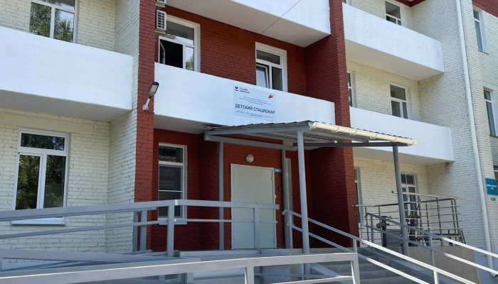 Детский стационар Усольской городской больницы начал принимать пациентов после капитального ремонта