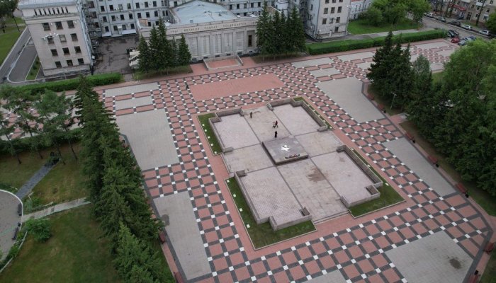 В Иркутске отремонтируют мемориал «Вечный огонь»