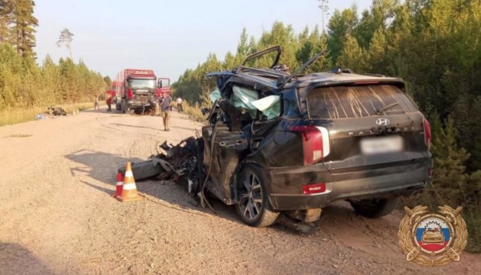 Отец и сын погибли в ДТП в Киренском районе
