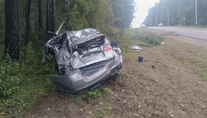 Парень погиб в ДТП на Байкальском тракте