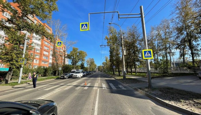 В Иркутске водитель сбил подростка на пешеходном переходе