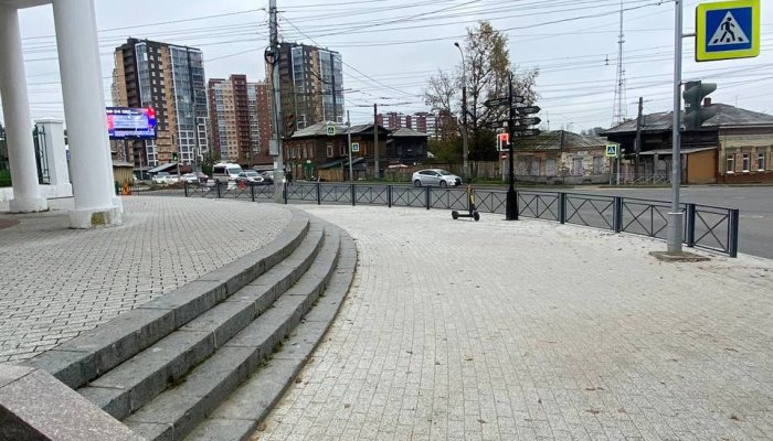 В Иркутске проходит пятый этап благоустройства мемориального комплекса «Иерусалимская гора»
