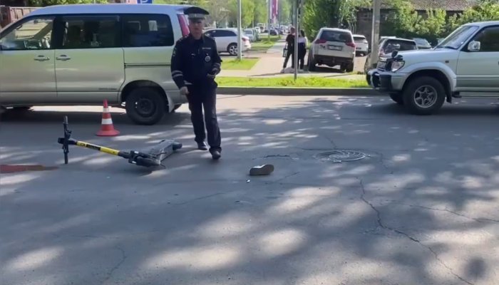 Пять лет колонии грозит пожилой иркутянке, насмерть сбившей электросамокатчика (Видео)