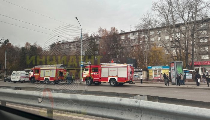 Закусочная горела в Иркутске