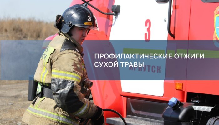 Отжиги сухой травы пройдут в Иркутске