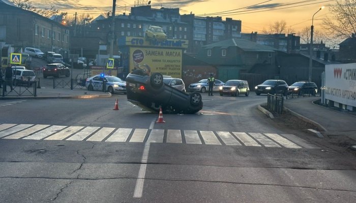 За прошедшую неделю на дорогах Иркутска и Иркутского района произошло 23 ДТП