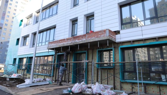 В Иркутске почти достроили детский сад в Нижней Лисихе