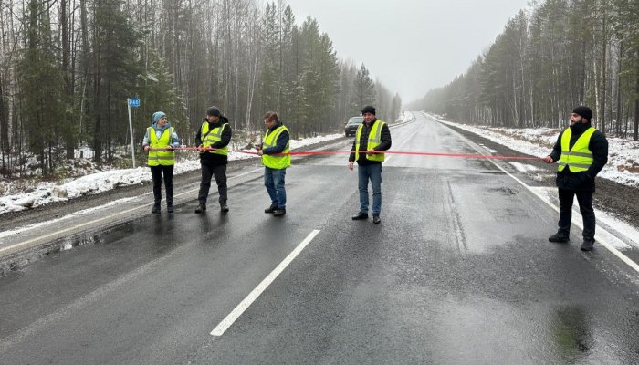 На севере области завершен ремонт участка автодороги Братск – Усть-Илимск