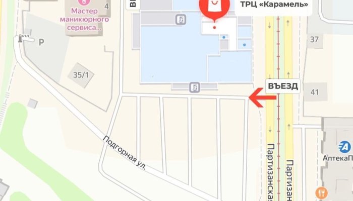 С 12 ноября парковка ТРЦ «Карамель» в Иркутске станет платной