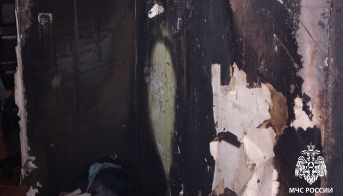 Женщина пострадала на пожаре в Братском районе