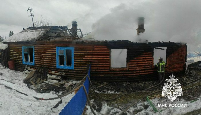 Пенсионерка погибла на пожаре в Иркутской области