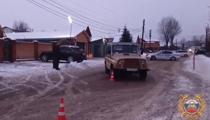 В Черемхове водитель сбил школьника (Видео)