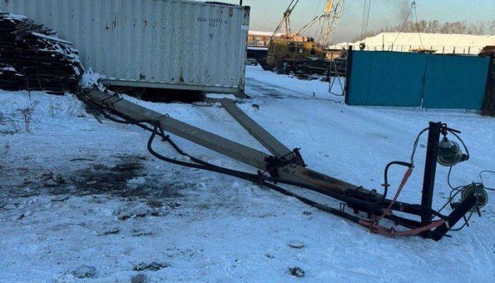 В Ленинском округе электричество отключилось из-за ДТП