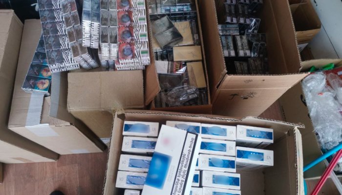 Более 25,5 тысяч пачек сигарет изъяли в Приангарье с начала года